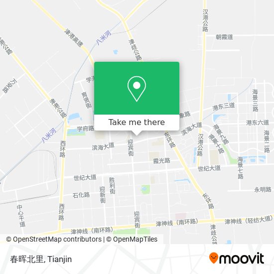 春晖北里 map