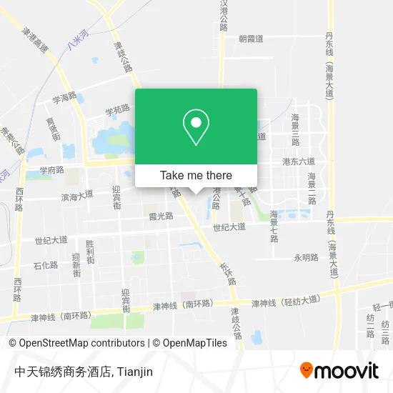 中天锦绣商务酒店 map