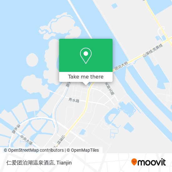 仁爱团泊湖温泉酒店 map