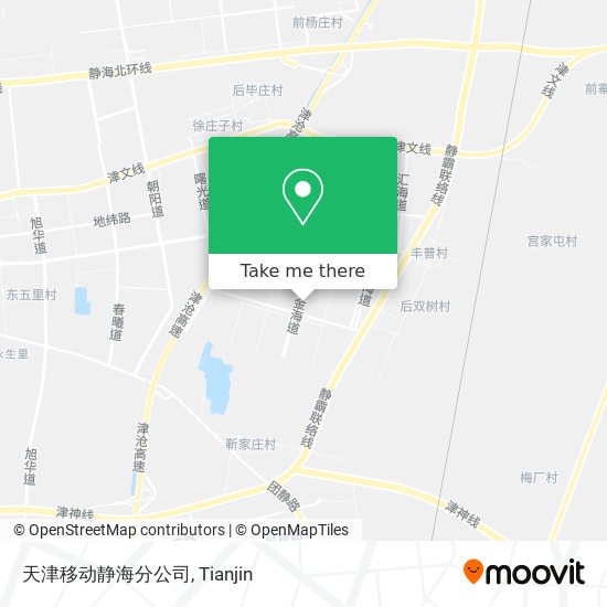 天津移动静海分公司 map