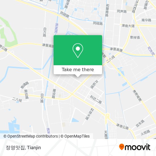 정영맛집 map