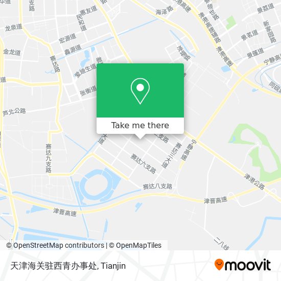天津海关驻西青办事处 map