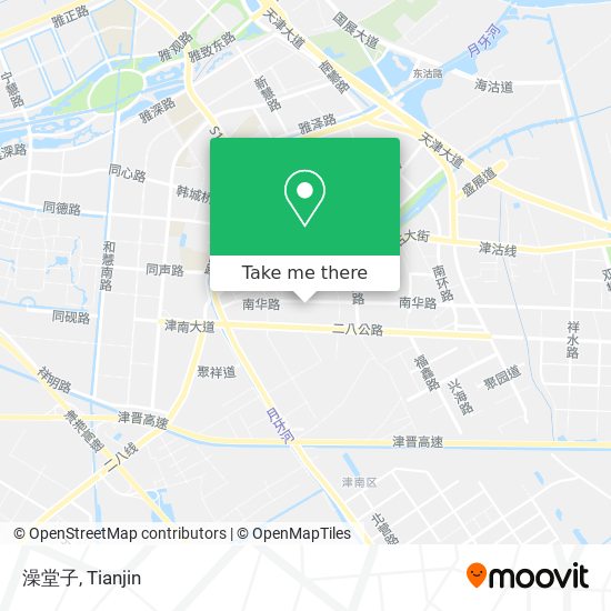 澡堂子 map