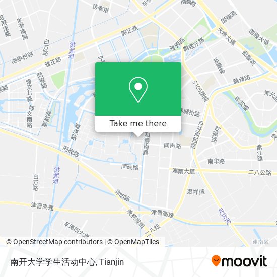 南开大学学生活动中心 map