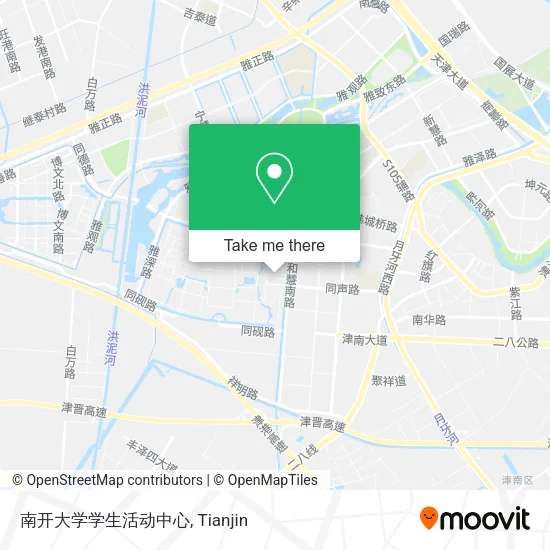 南开大学学生活动中心 map