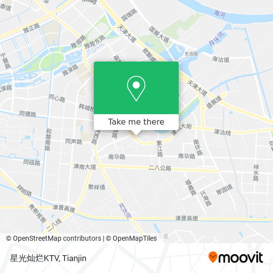 星光灿烂KTV map