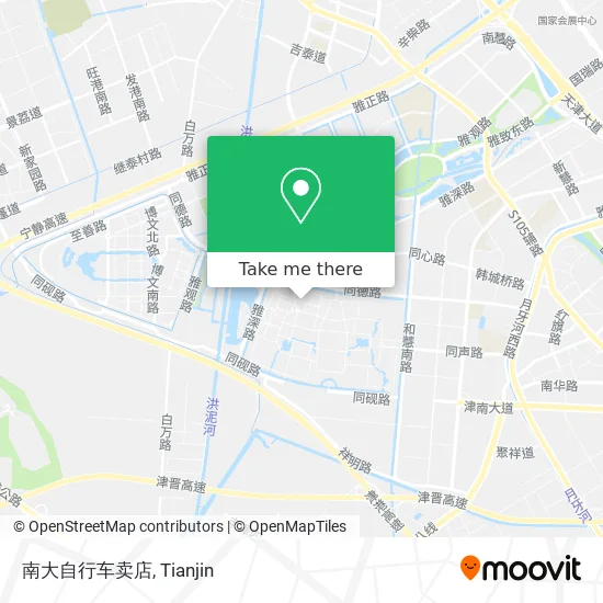 南大自行车卖店 map
