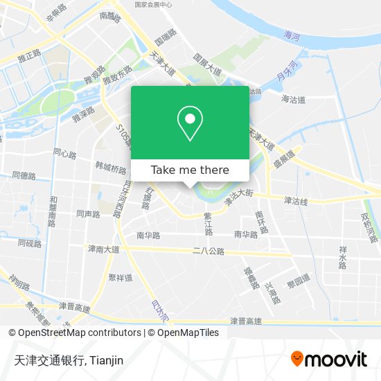 天津交通银行 map