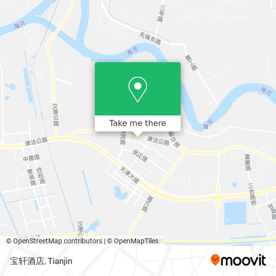 宝轩酒店 map