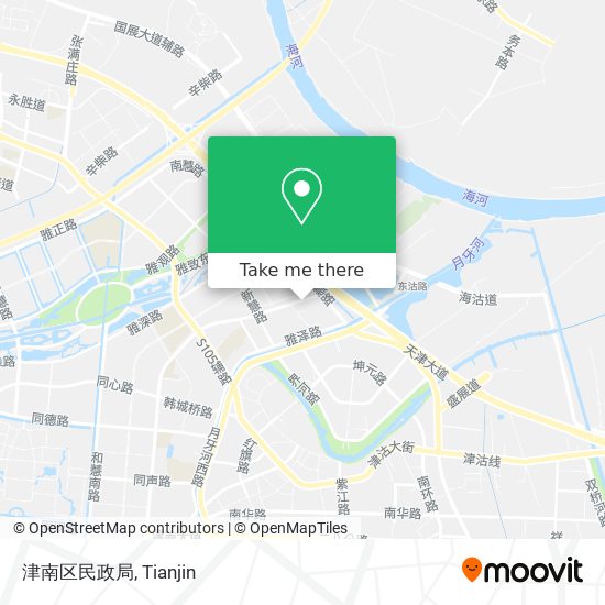 津南区民政局 map