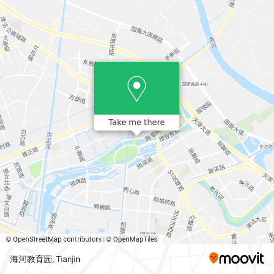 海河教育园 map