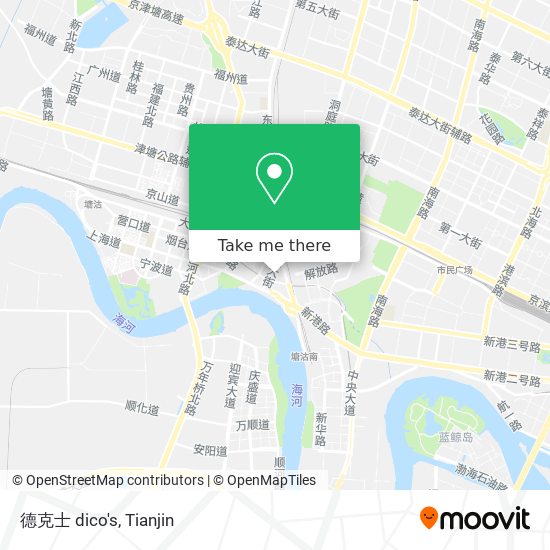 德克士 dico's map