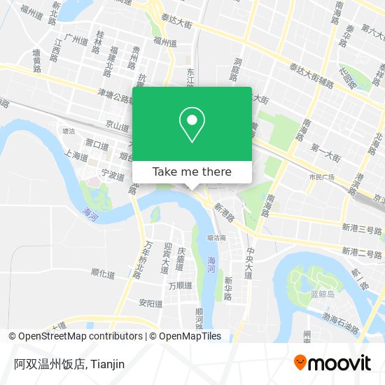 阿双温州饭店 map