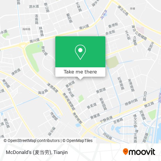 McDonald's (麦当劳) map