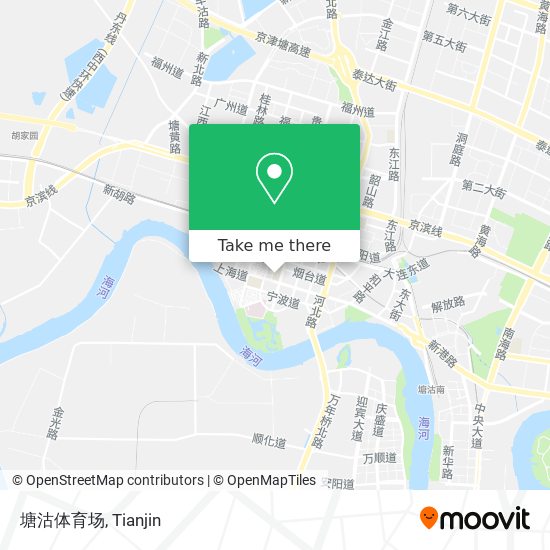塘沽体育场 map