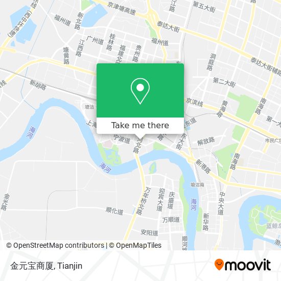 金元宝商厦 map