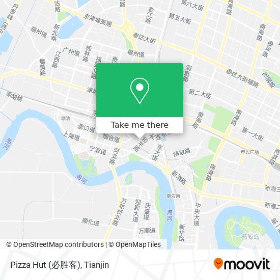 Pizza Hut (必胜客) map