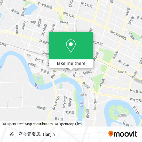 一茶一座金元宝店 map