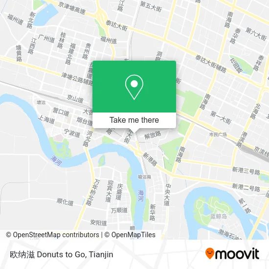 欧纳滋 Donuts to Go map