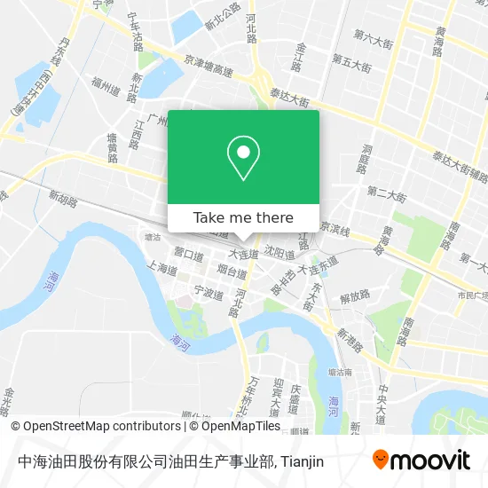 中海油田股份有限公司油田生产事业部 map