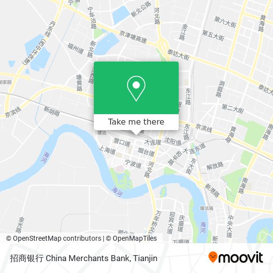 招商银行 China Merchants Bank map