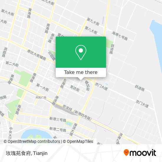玫瑰苑食府 map
