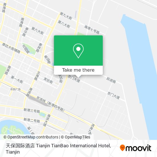 天保国际酒店 Tianjin TianBao International Hotel map