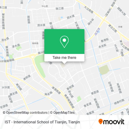 IST - International School of Tianjin map