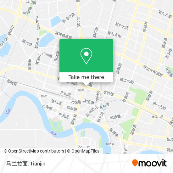 马兰拉面 map