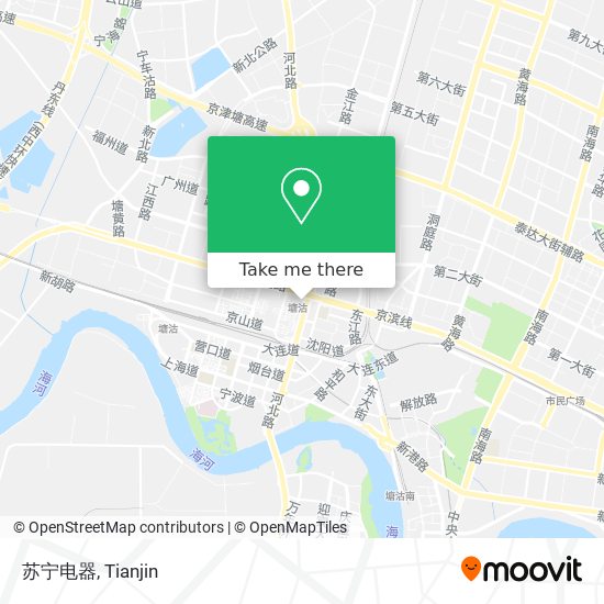 苏宁电器 map