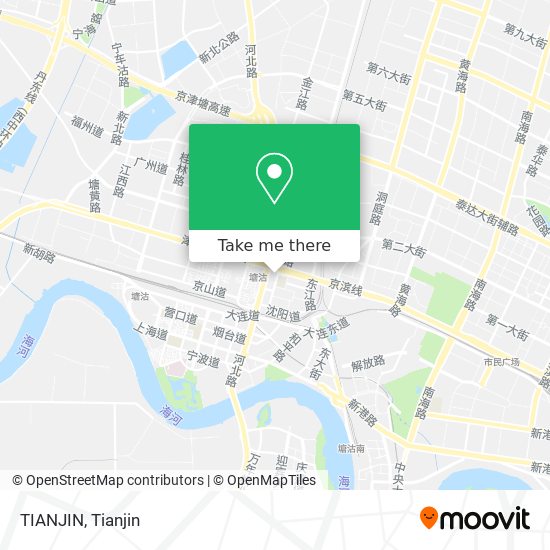 TIANJIN map