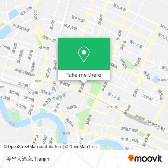 美华大酒店 map