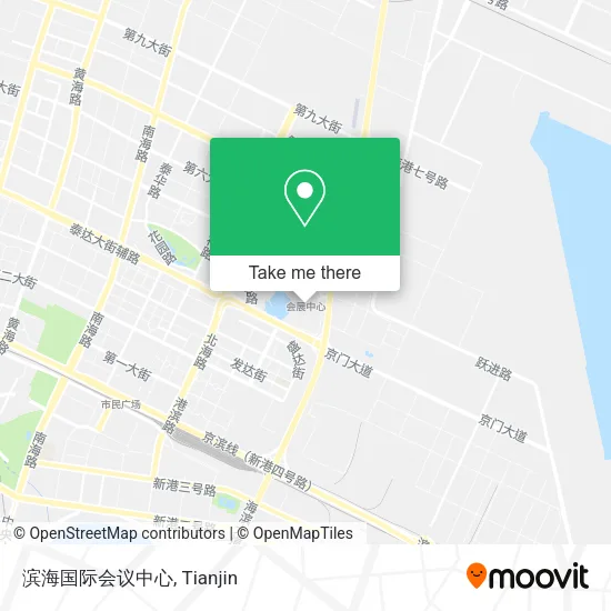 滨海国际会议中心 map