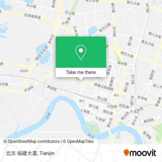 北京 福建大厦 map