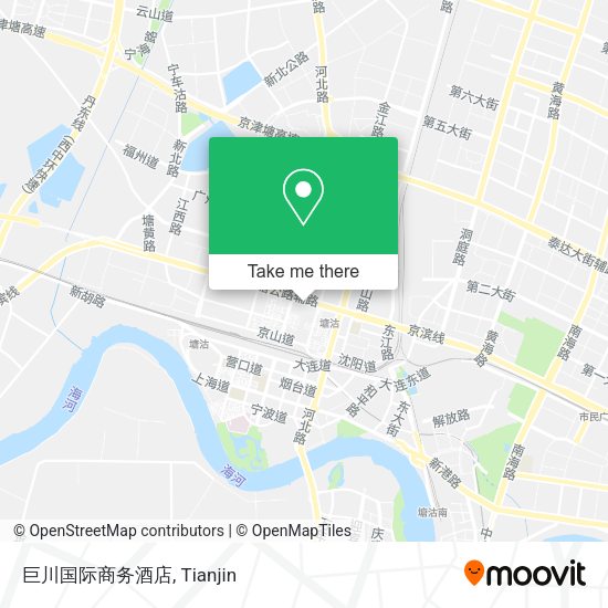 巨川国际商务酒店 map