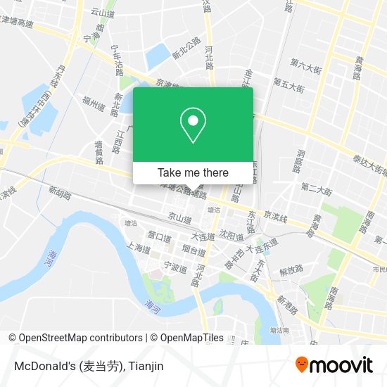 McDonald's (麦当劳) map