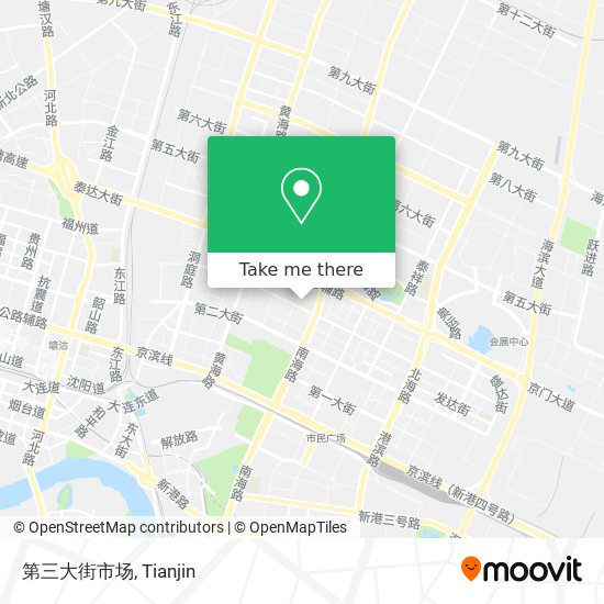 第三大街市场 map