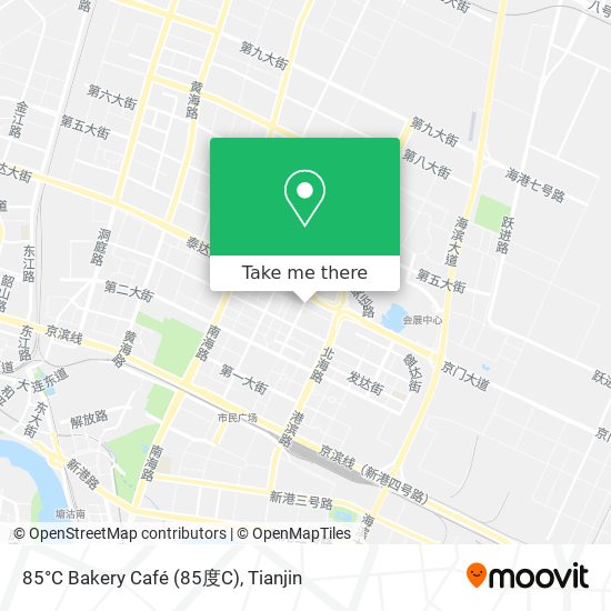 85°C Bakery Café (85度C) map