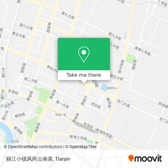 丽江小镇风尚云南菜 map