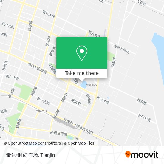 泰达•时尚广场 map