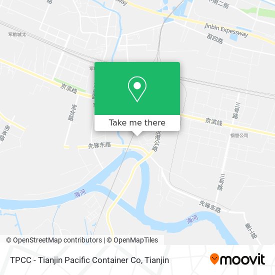 TPCC -  Tianjin Pacific Container Co map