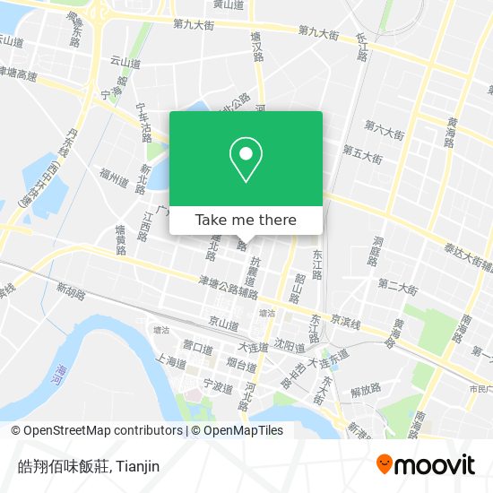 皓翔佰味飯莊 map