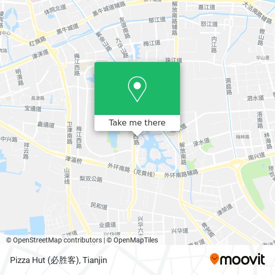 Pizza Hut (必胜客) map