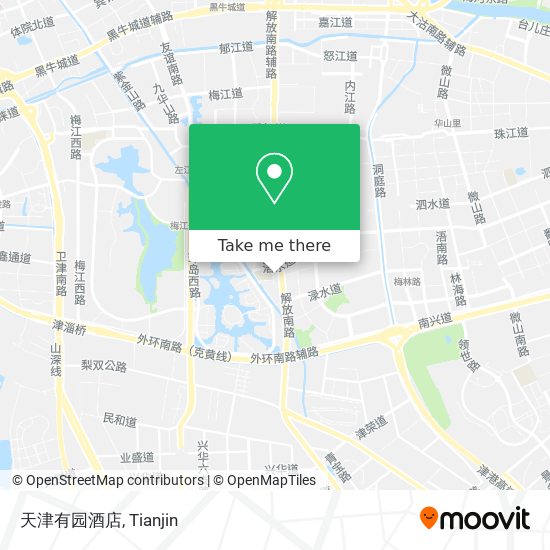 天津有园酒店 map