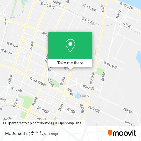 McDonald's (麦当劳) map