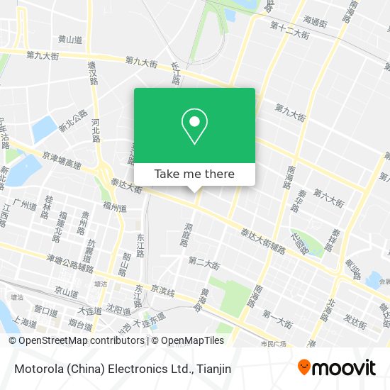 Motorola (China) Electronics Ltd. map