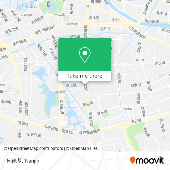 肯德基 map