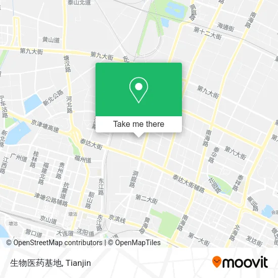 生物医药基地 map