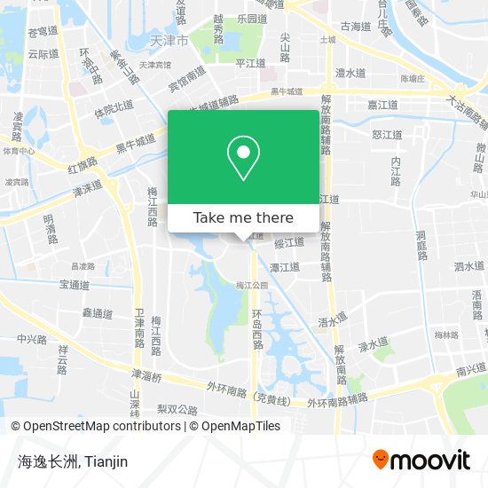 海逸长洲 map