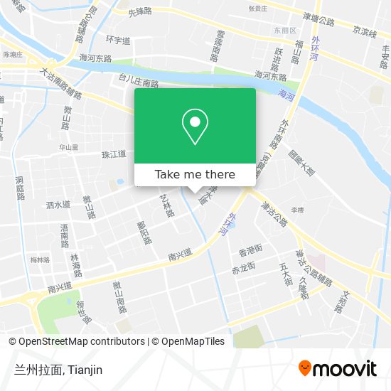 兰州拉面 map
